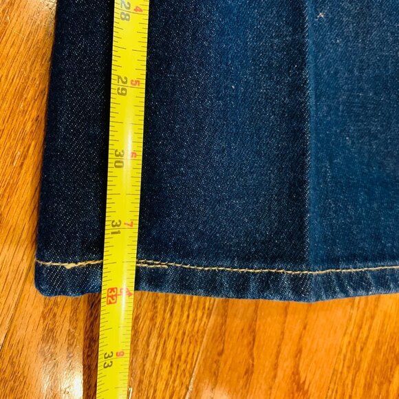 Vintage Calvin Klein Deadstock Denim Blue Jeans Women’s Made In USA NEW 60s 70s - Picture 5 of 13